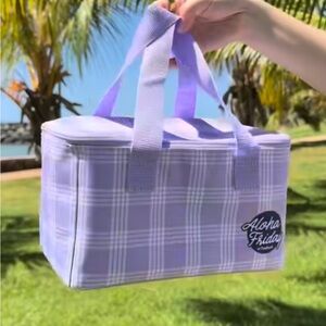 Foodland small Cooler Bag (pastel purple)